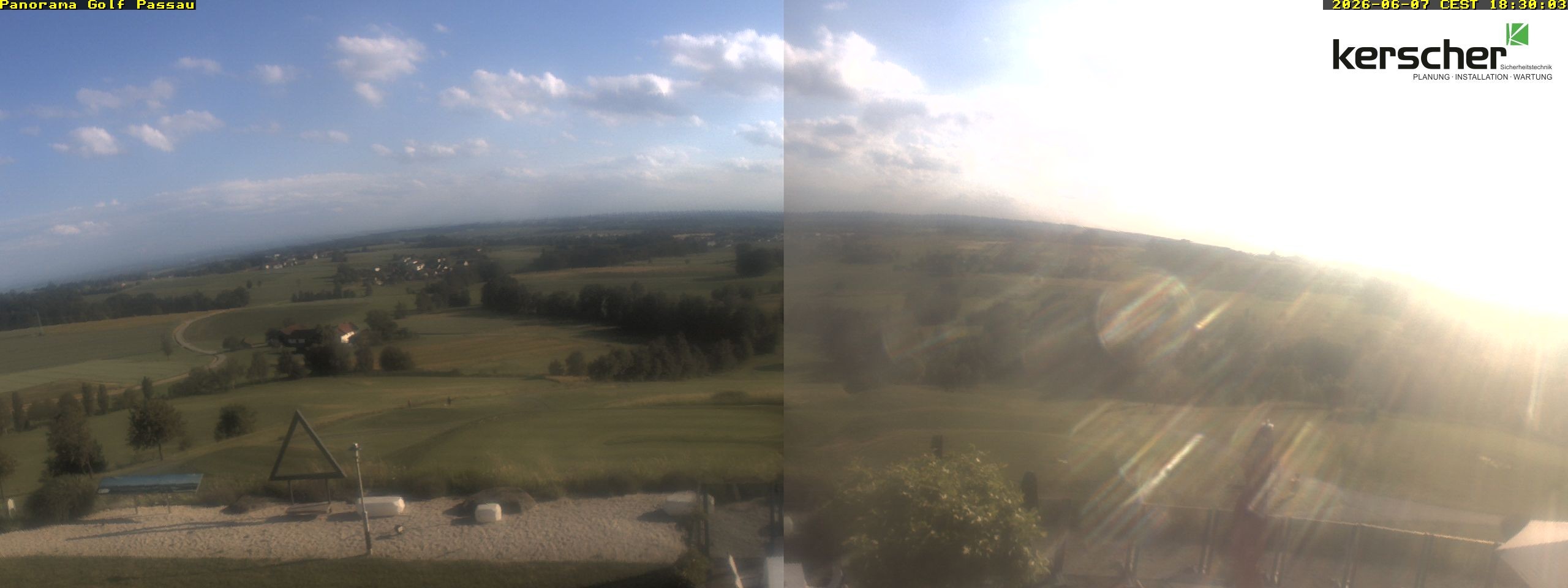 Archiv Foto Webcam Panorama Golf Passau in Fürstenzell