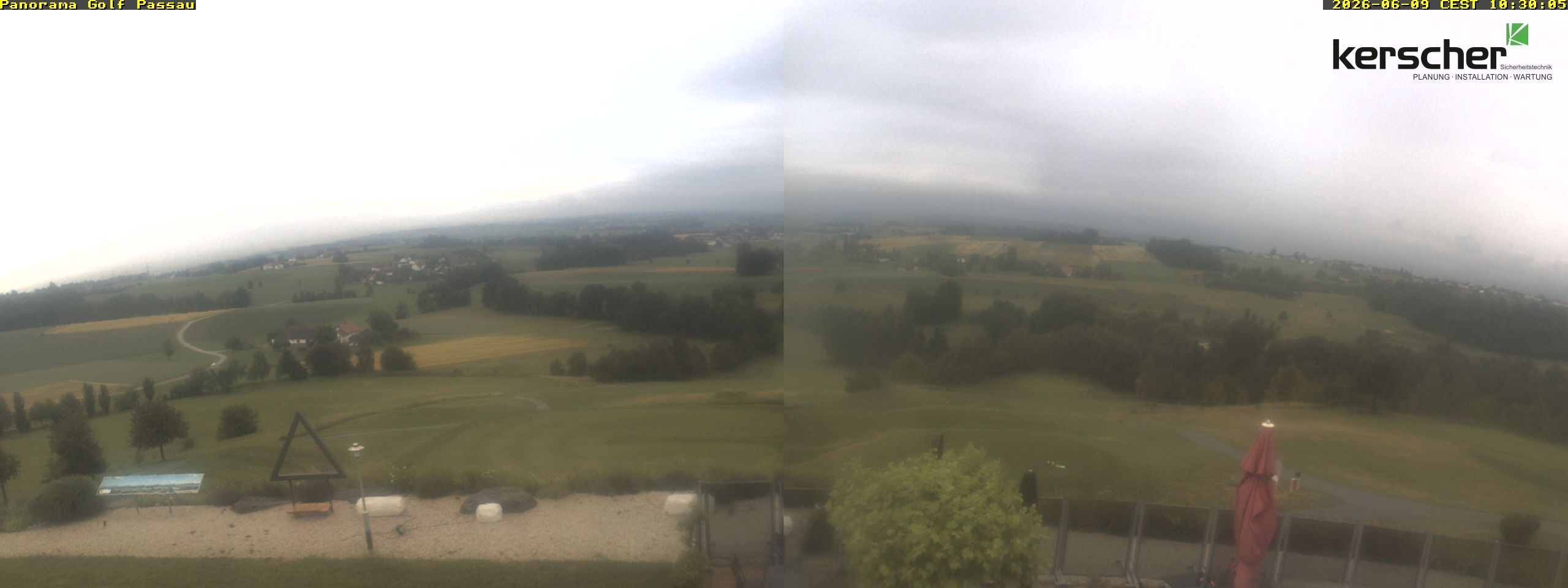 Archiv Foto Webcam Panorama Golf Passau in Fürstenzell