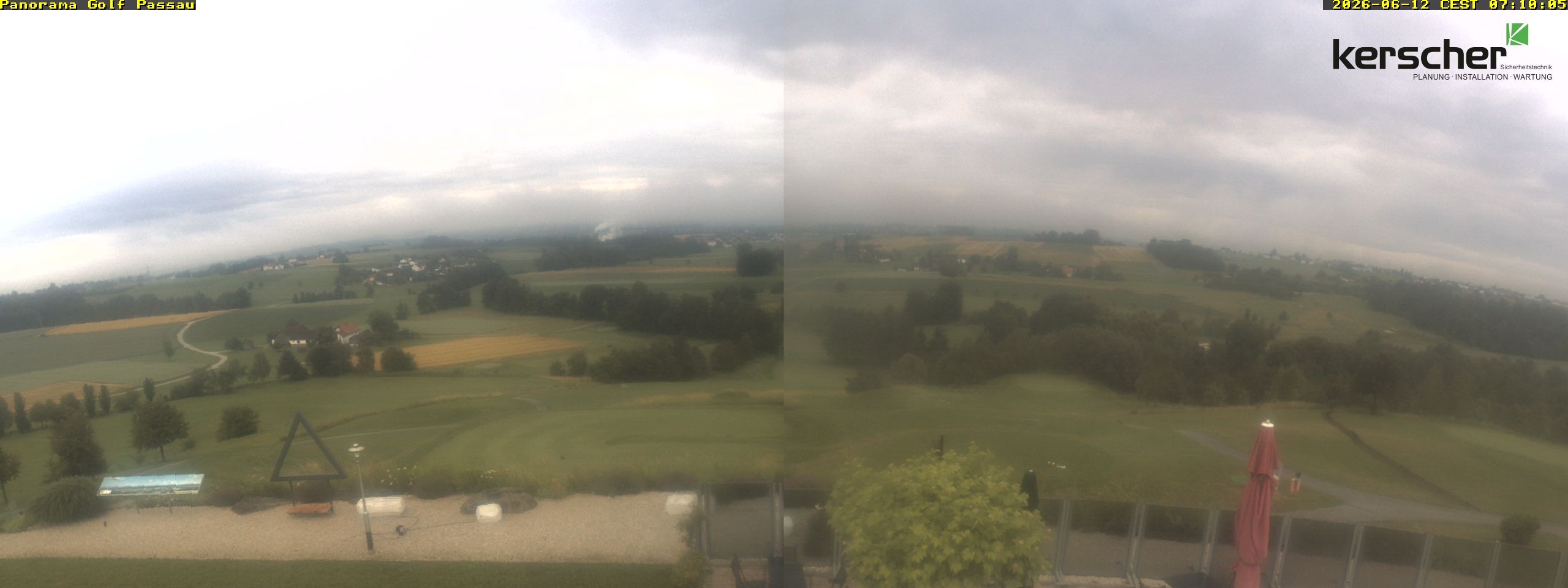 Archiv Foto Webcam Panorama Golf Passau in Fürstenzell