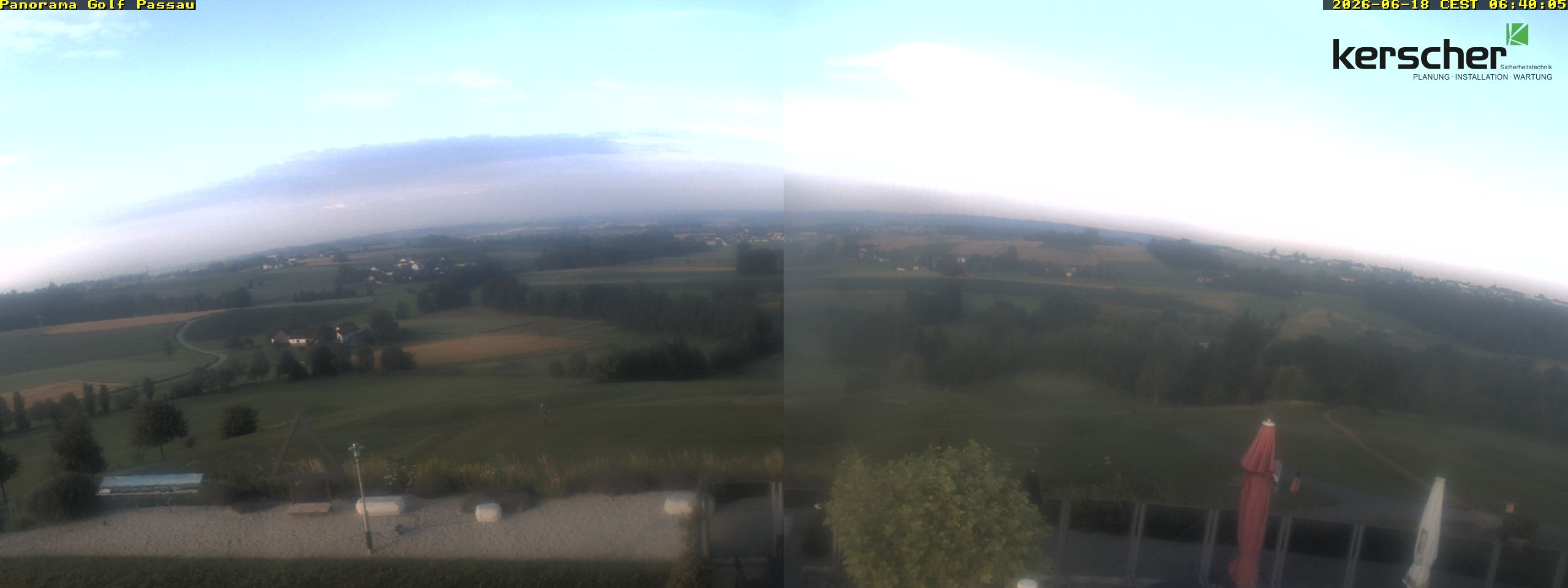 Archiv Foto Webcam Panorama Golf Passau in Fürstenzell