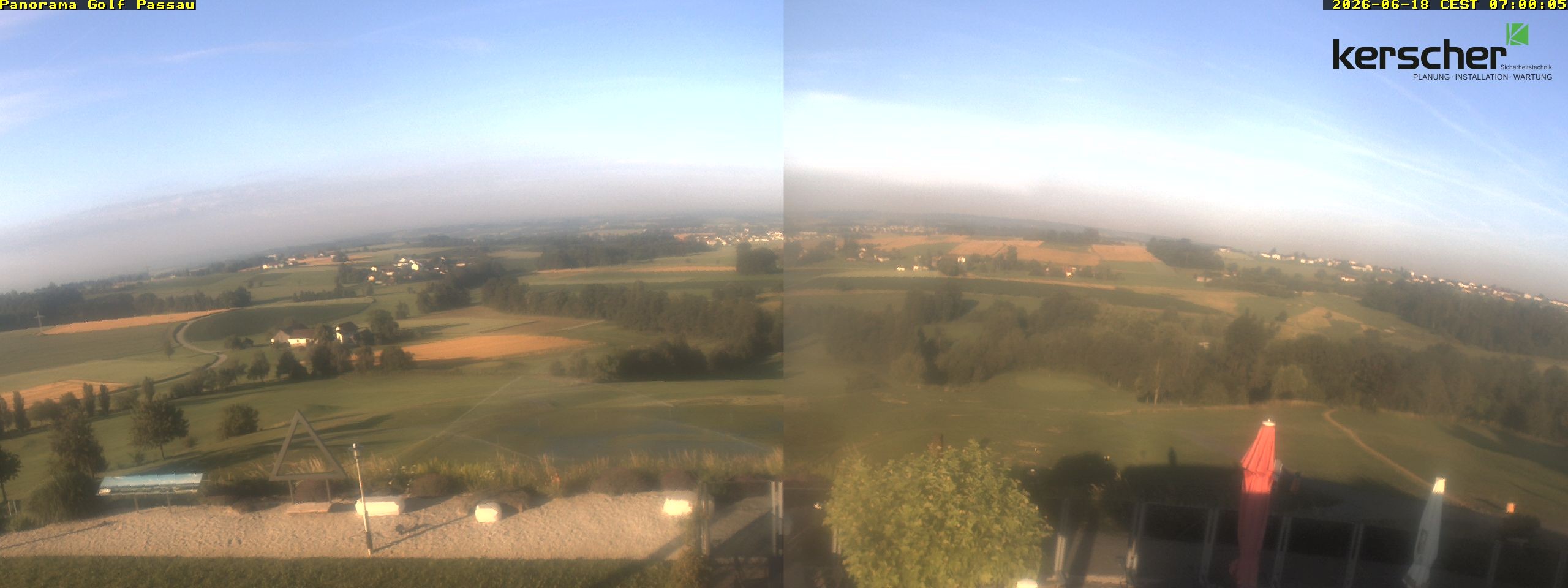 Archiv Foto Webcam Panorama Golf Passau in Fürstenzell
