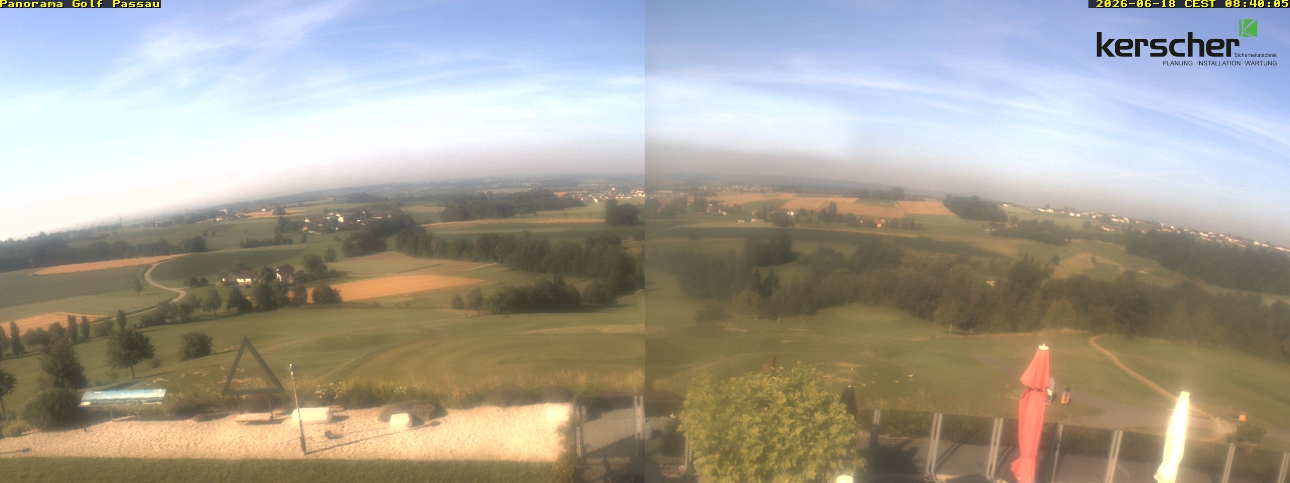 Archiv Foto Webcam Panorama Golf Passau in Fürstenzell