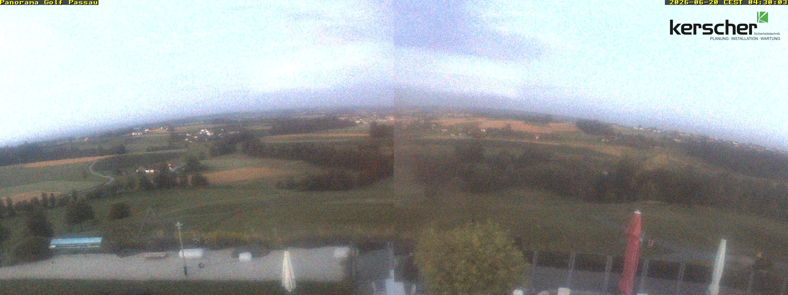 Archiv Foto Webcam Panorama Golf Passau in Fürstenzell