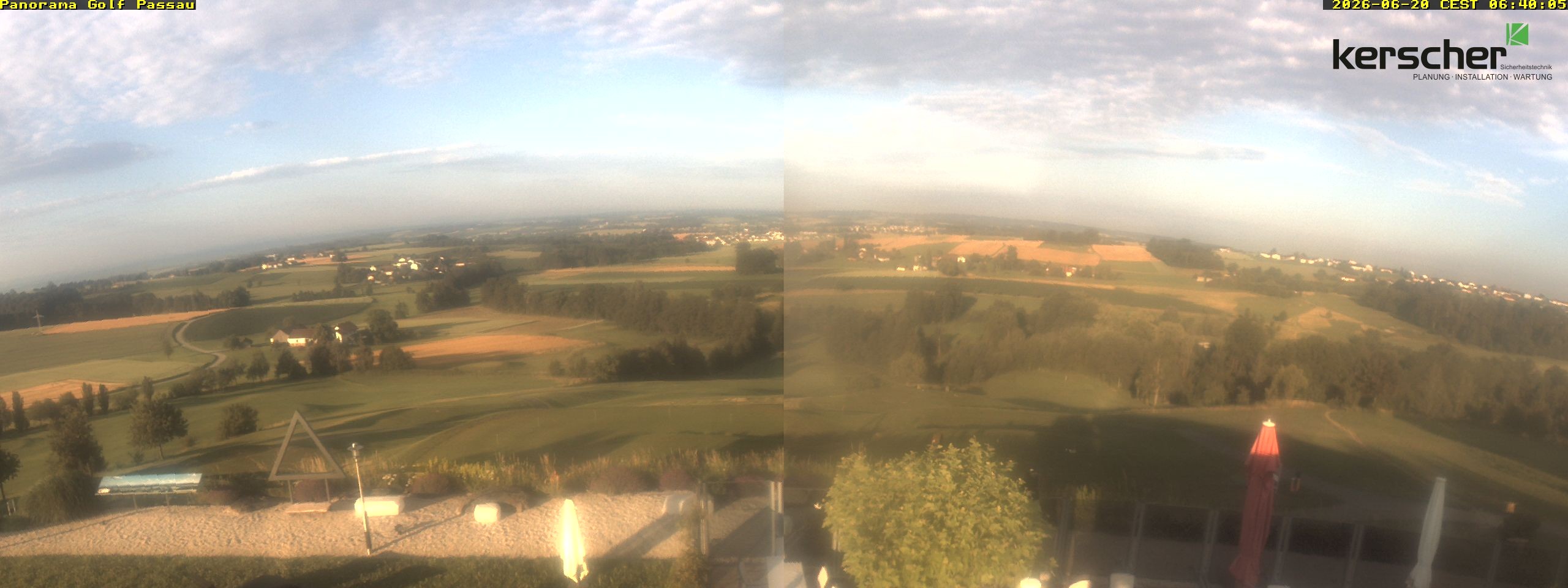 Archiv Foto Webcam Panorama Golf Passau in Fürstenzell