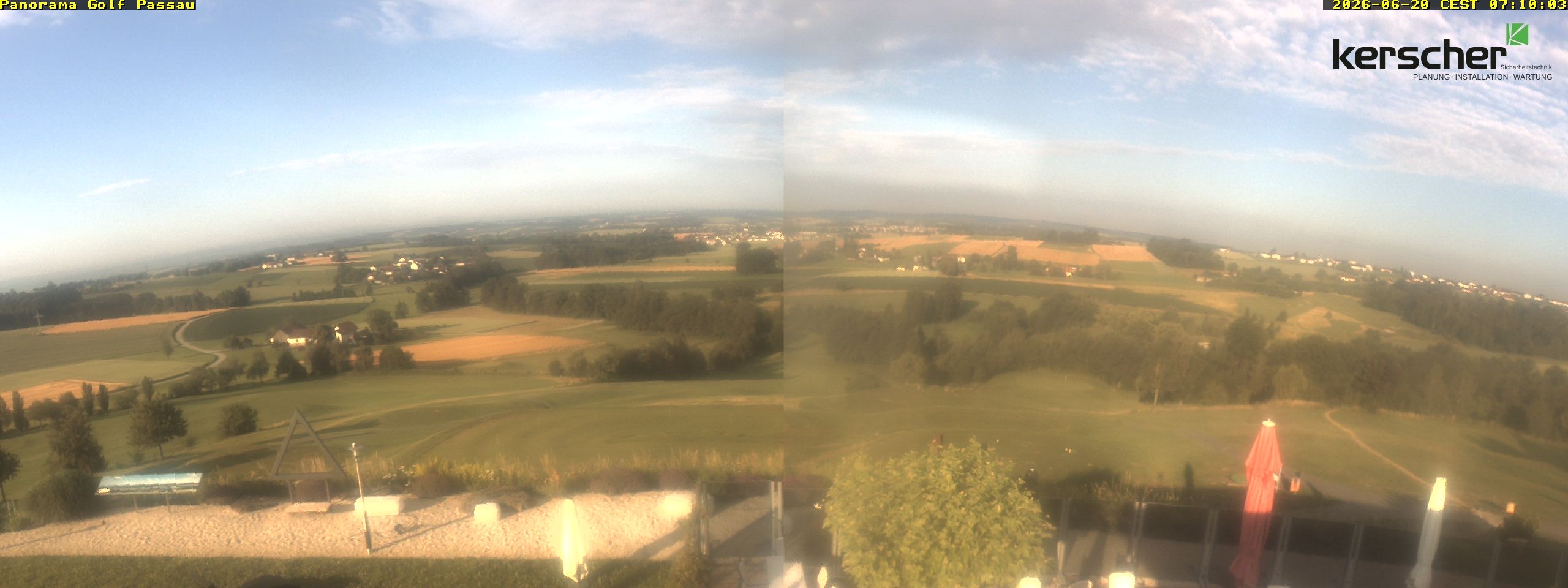 Archiv Foto Webcam Panorama Golf Passau in Fürstenzell