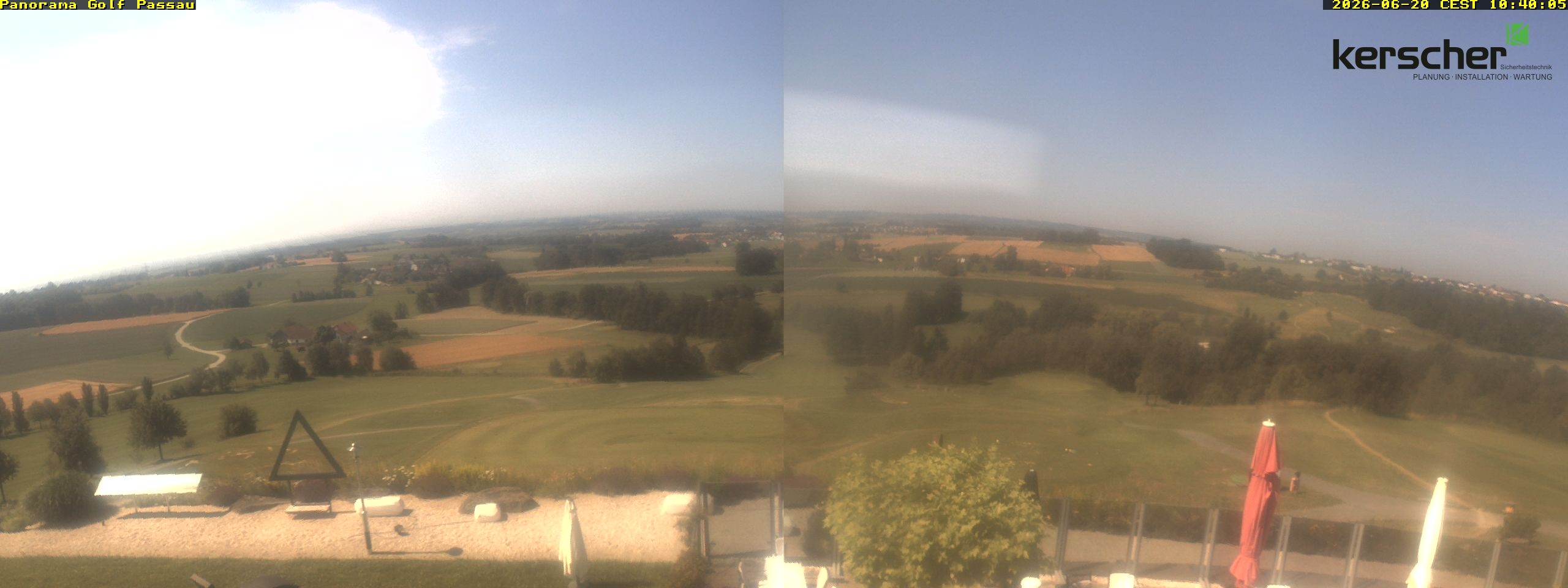 Archiv Foto Webcam Panorama Golf Passau in Fürstenzell