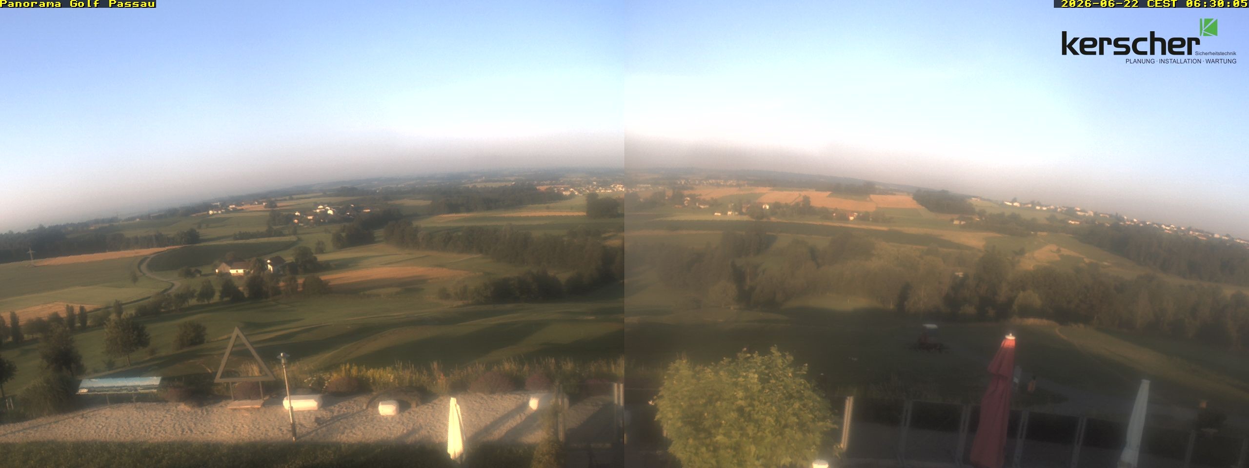Archiv Foto Webcam Panorama Golf Passau in Fürstenzell