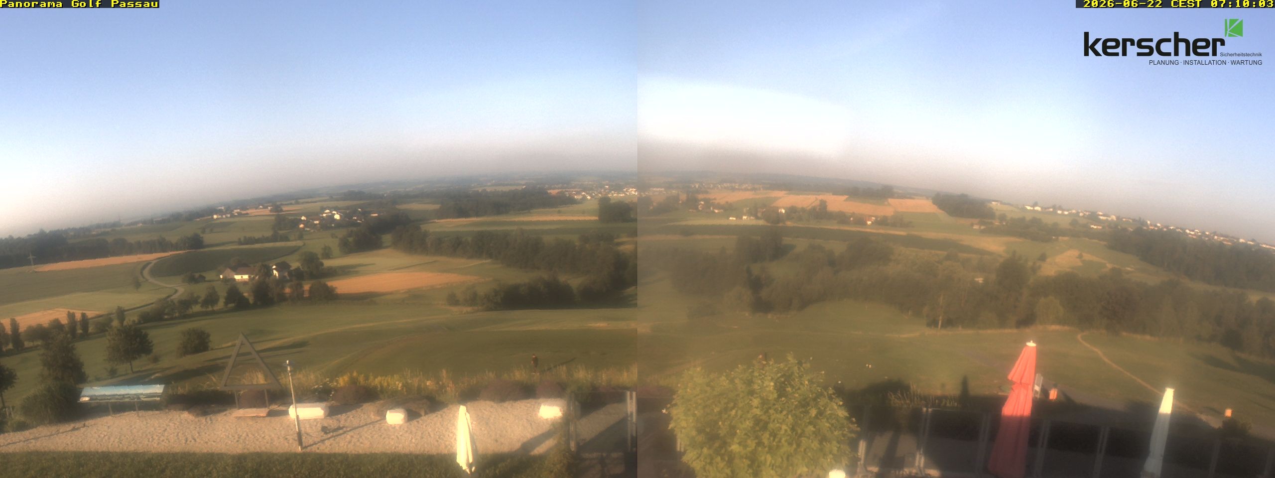 Archiv Foto Webcam Panorama Golf Passau in Fürstenzell