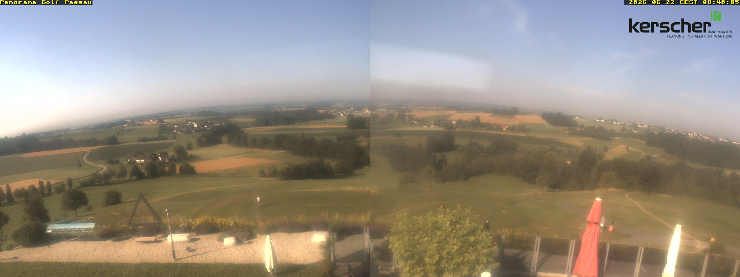 Archiv Foto Webcam Panorama Golf Passau in Fürstenzell