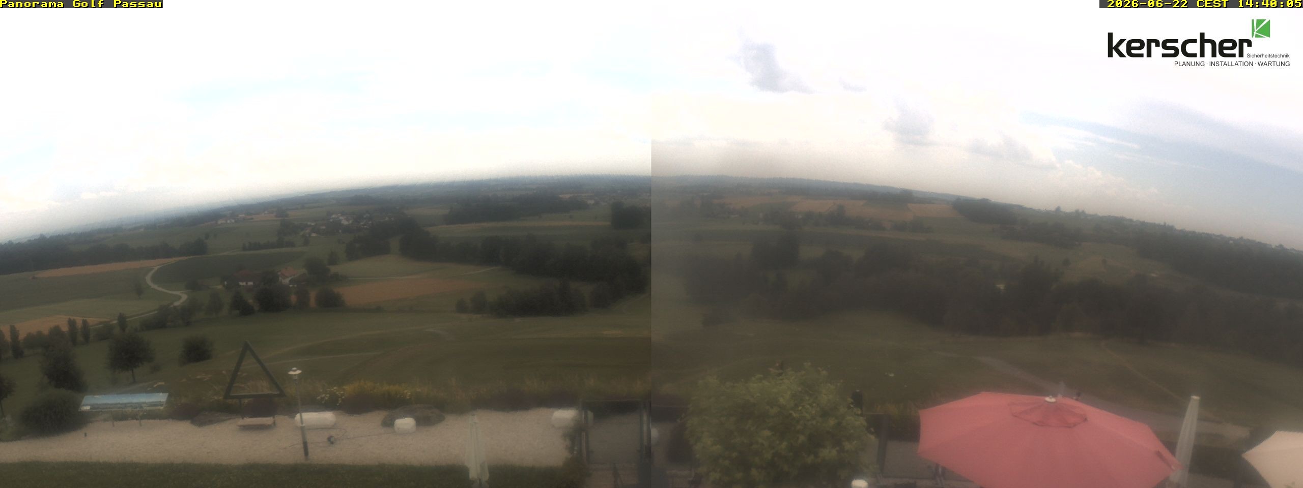 Archiv Foto Webcam Panorama Golf Passau in Fürstenzell