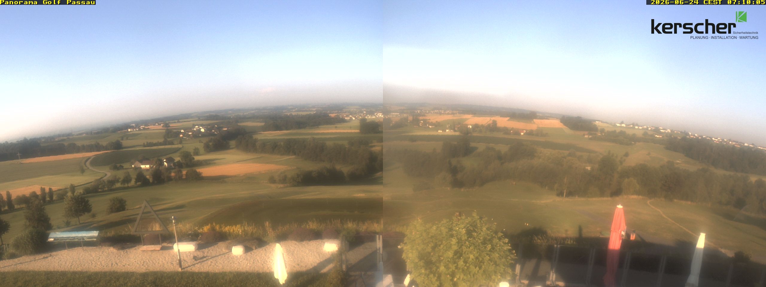Archiv Foto Webcam Panorama Golf Passau in Fürstenzell