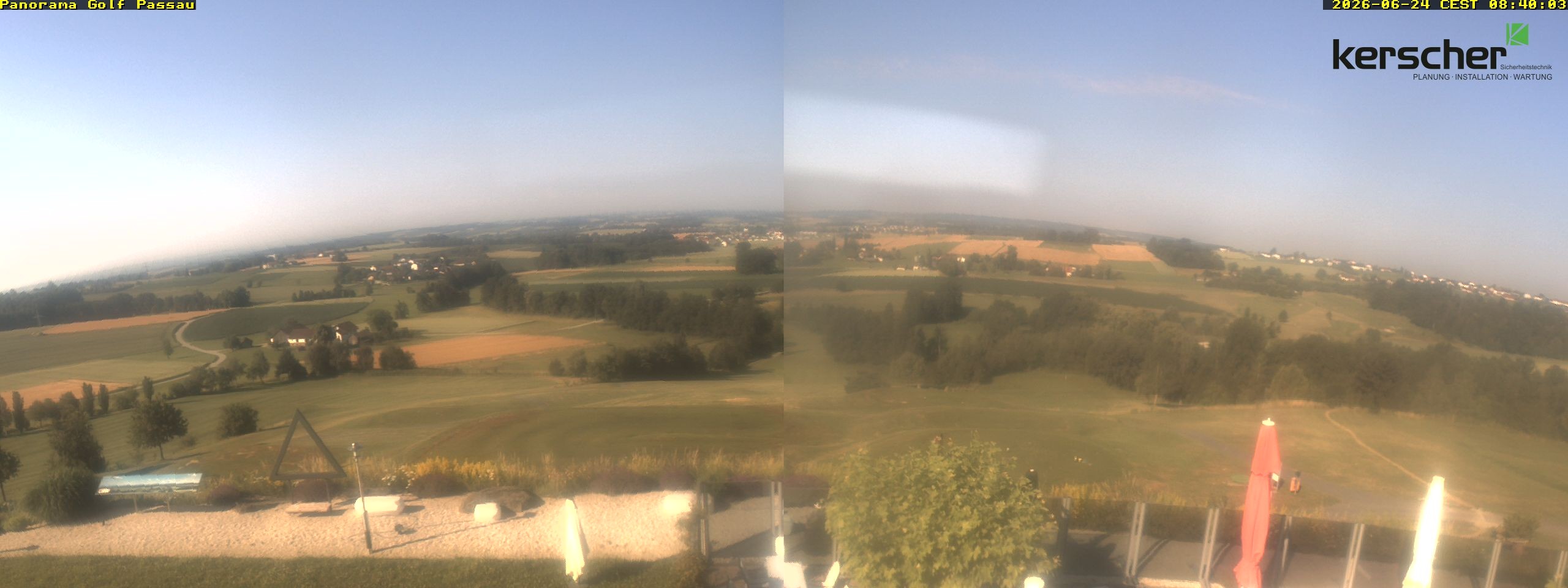 Archiv Foto Webcam Panorama Golf Passau in Fürstenzell