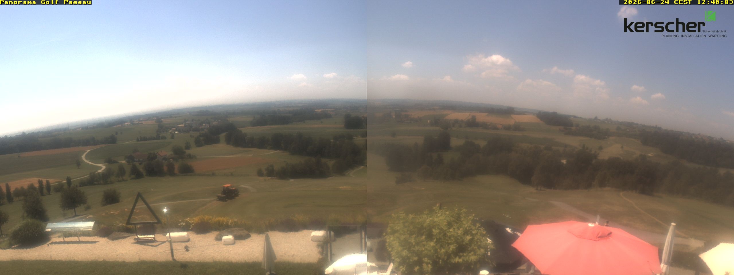 Archiv Foto Webcam Panorama Golf Passau in Fürstenzell