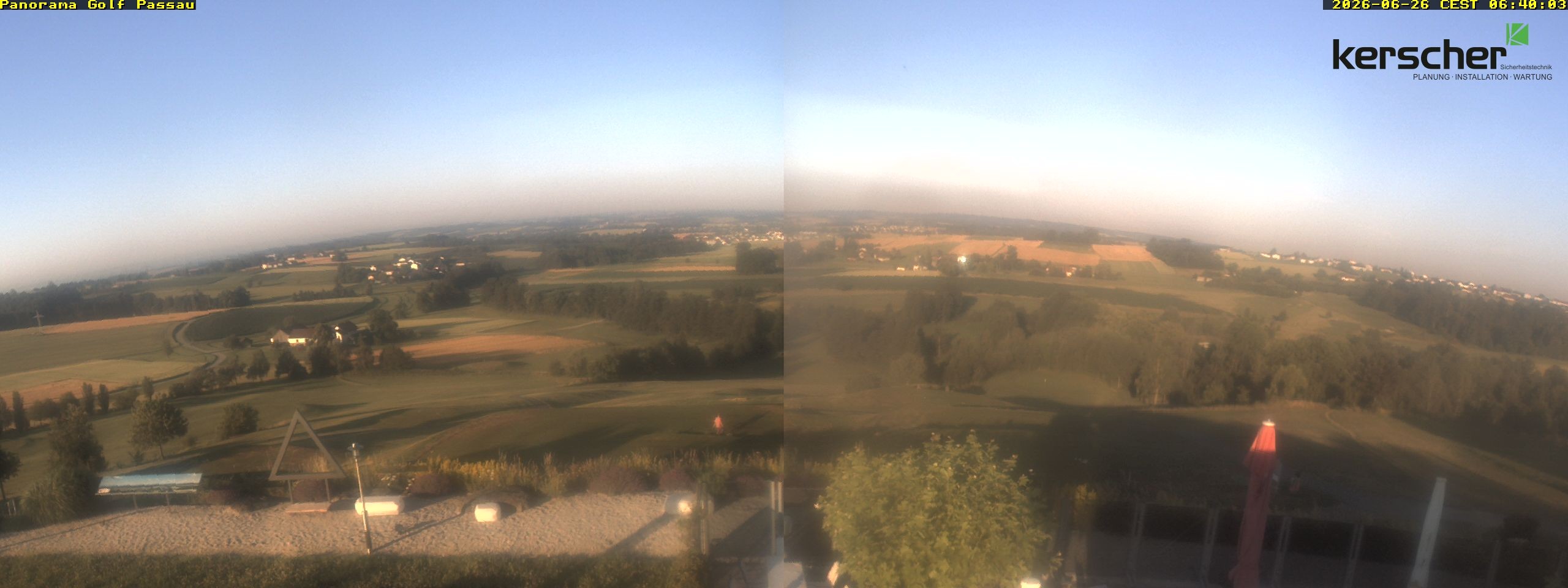 Archiv Foto Webcam Panorama Golf Passau in Fürstenzell