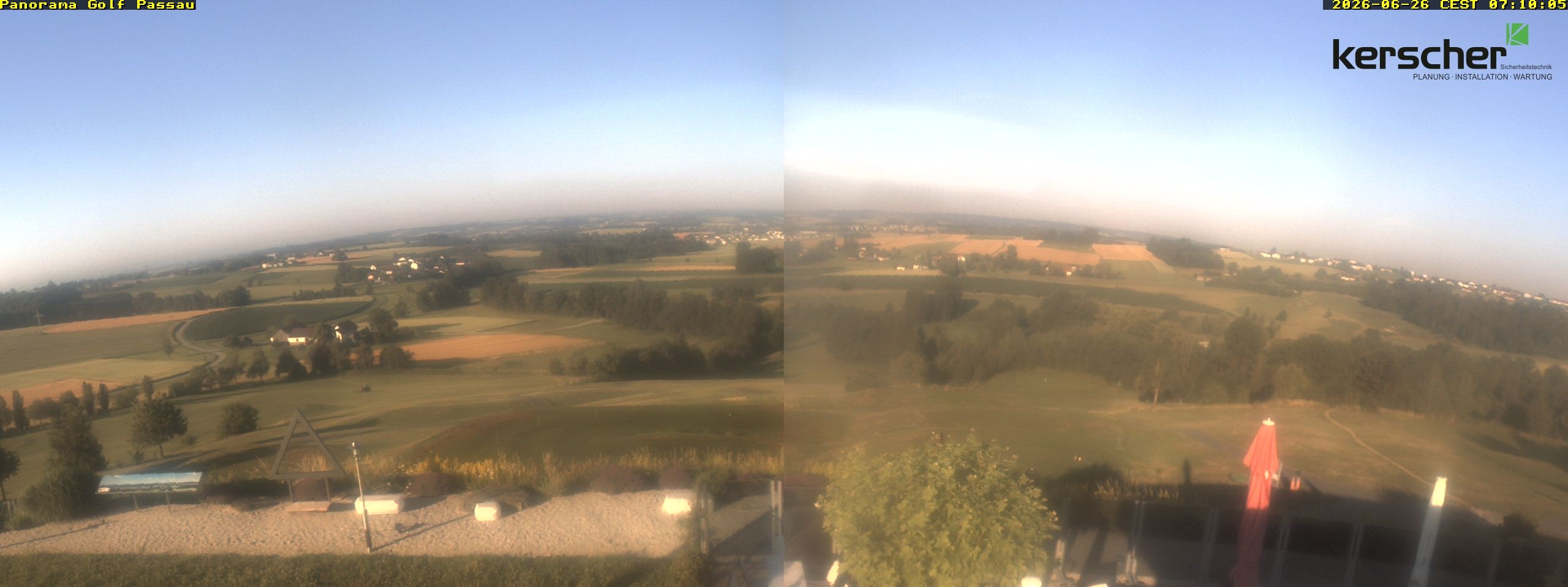 Archiv Foto Webcam Panorama Golf Passau in Fürstenzell