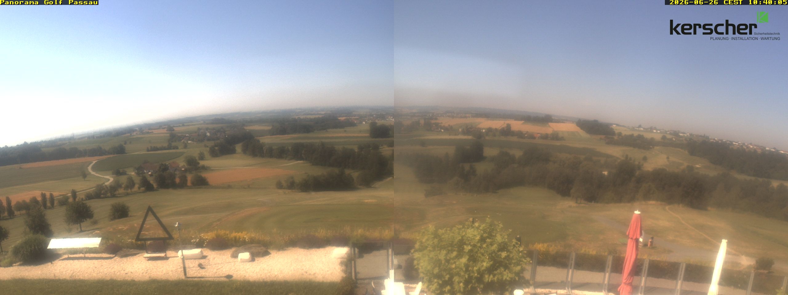 Archiv Foto Webcam Panorama Golf Passau in Fürstenzell