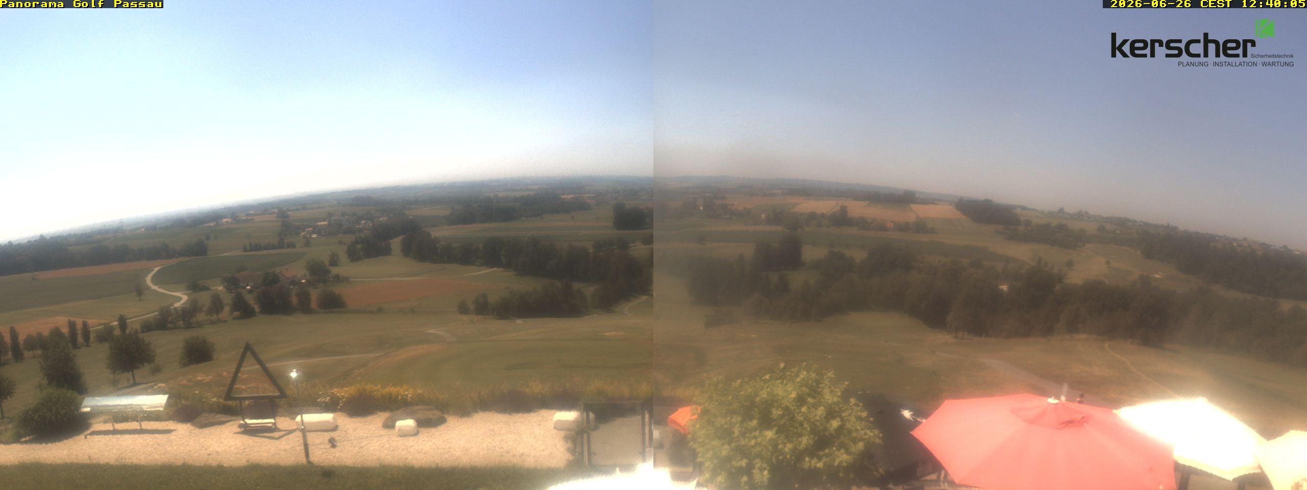 Archiv Foto Webcam Panorama Golf Passau in Fürstenzell