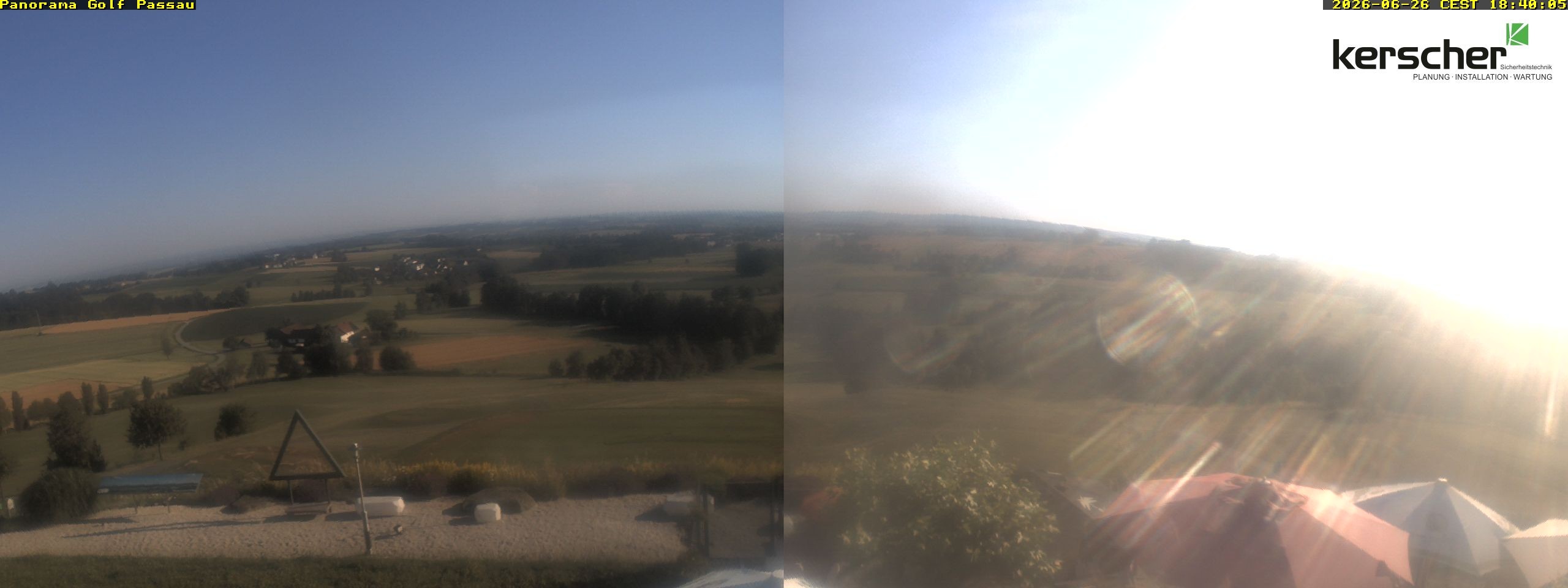 Archiv Foto Webcam Panorama Golf Passau in Fürstenzell