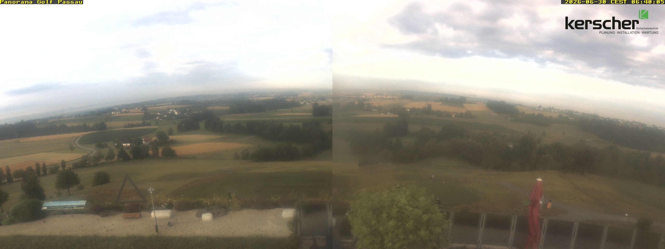 Archiv Foto Webcam Panorama Golf Passau in Fürstenzell