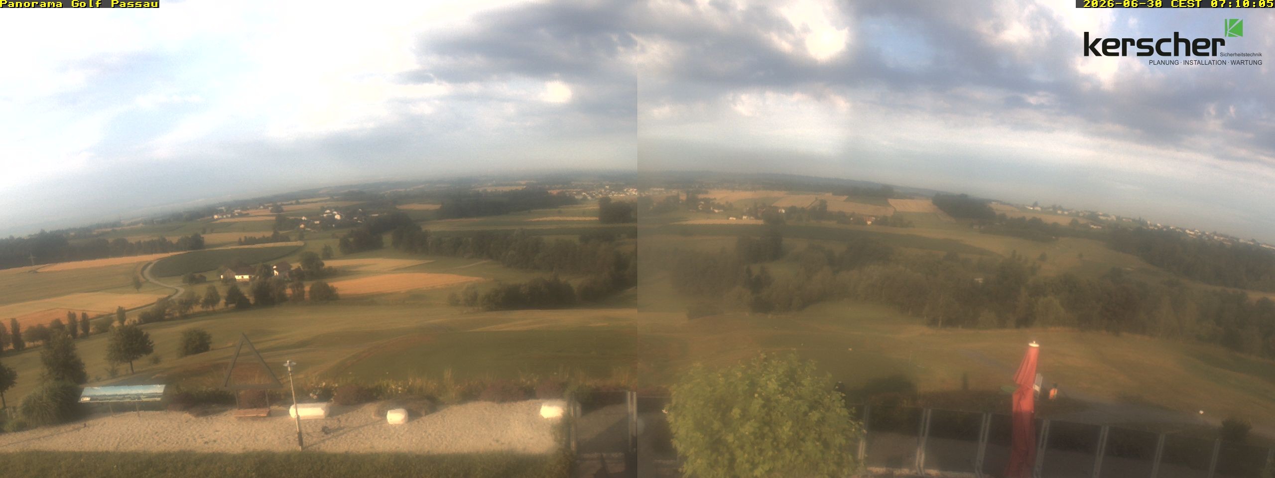 Archiv Foto Webcam Panorama Golf Passau in Fürstenzell
