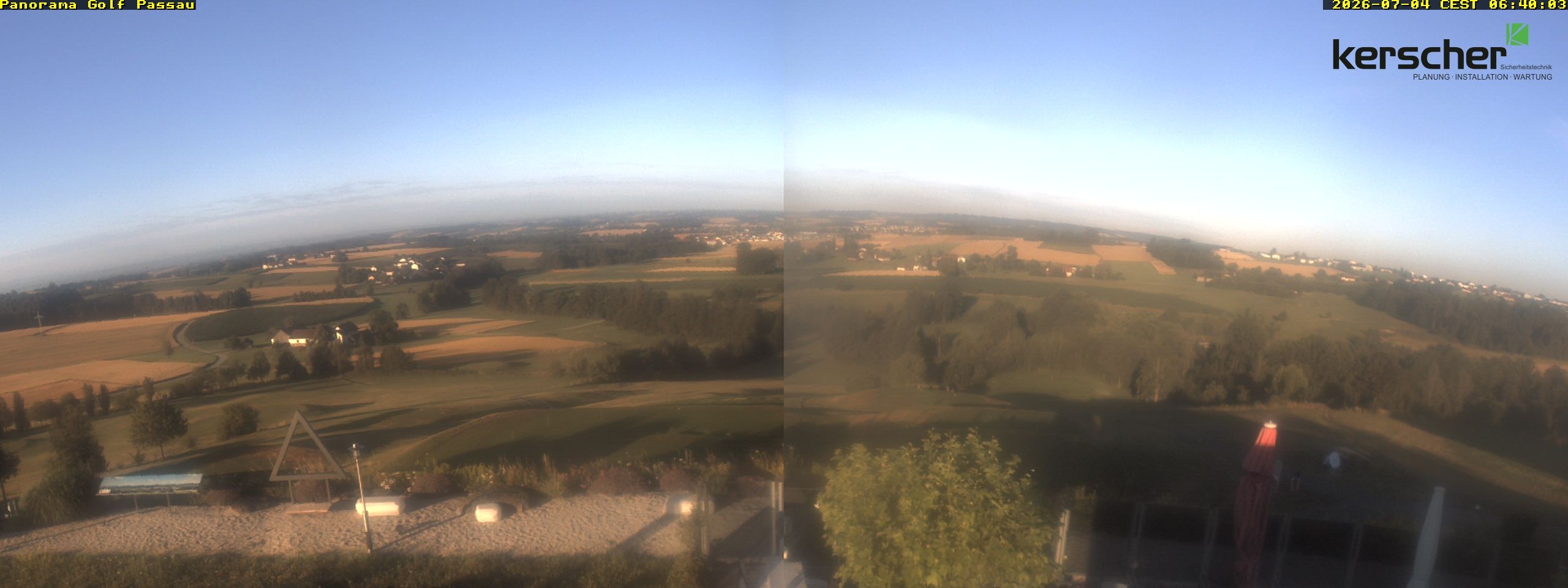 Archiv Foto Webcam Panorama Golf Passau in Fürstenzell