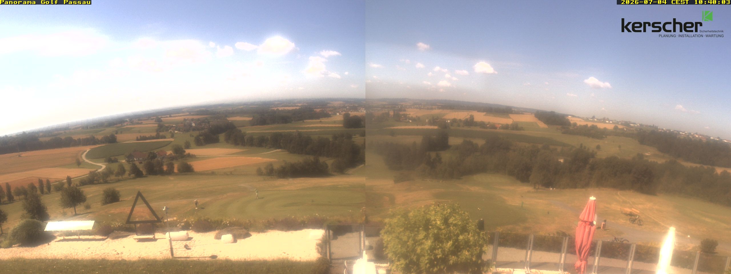 Archiv Foto Webcam Panorama Golf Passau in Fürstenzell