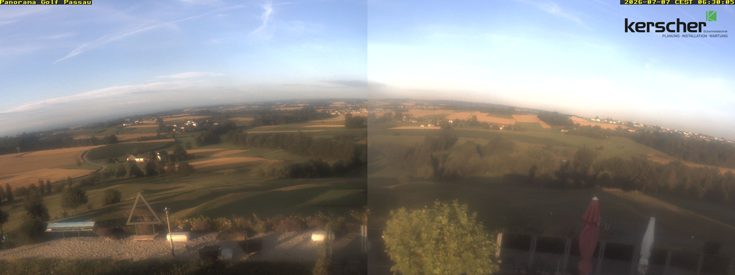 Archiv Foto Webcam Panorama Golf Passau in Fürstenzell