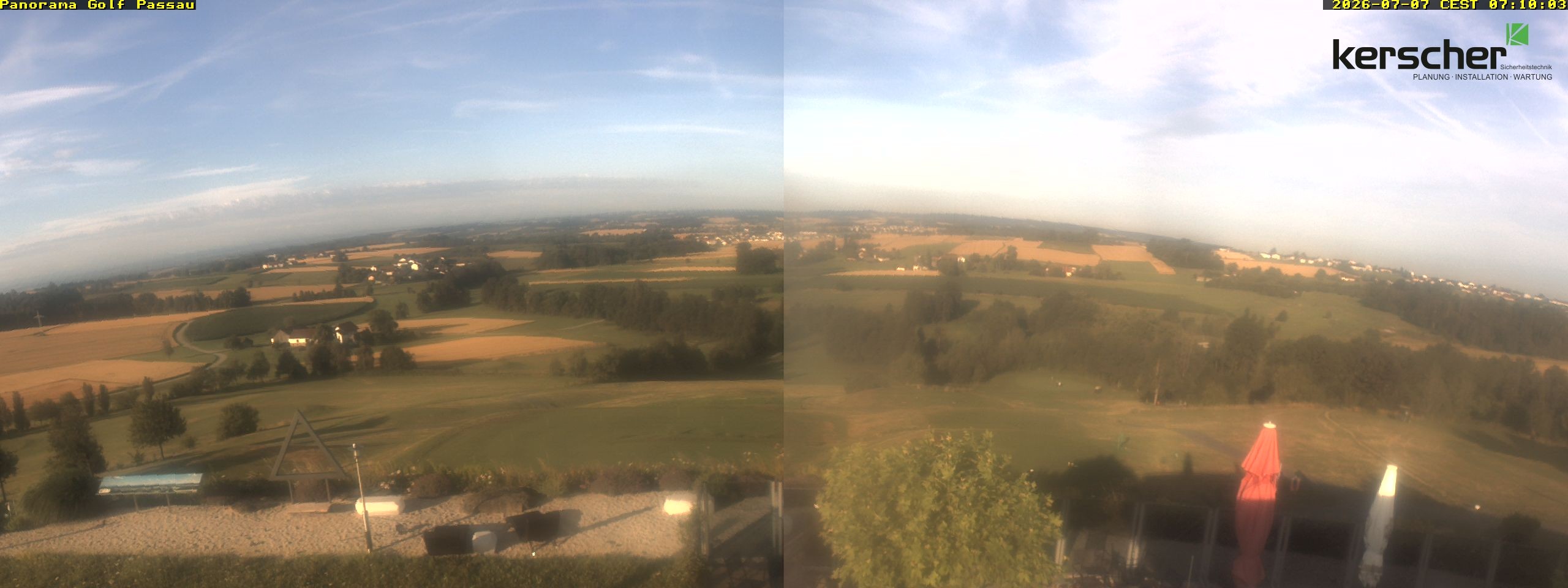 Archiv Foto Webcam Panorama Golf Passau in Fürstenzell
