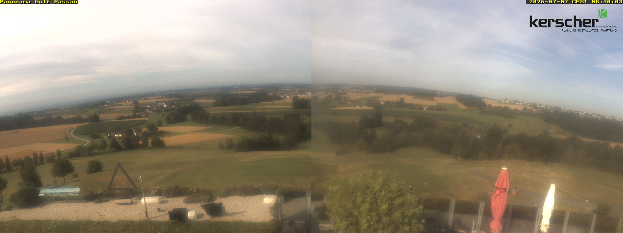 Archiv Foto Webcam Panorama Golf Passau in Fürstenzell