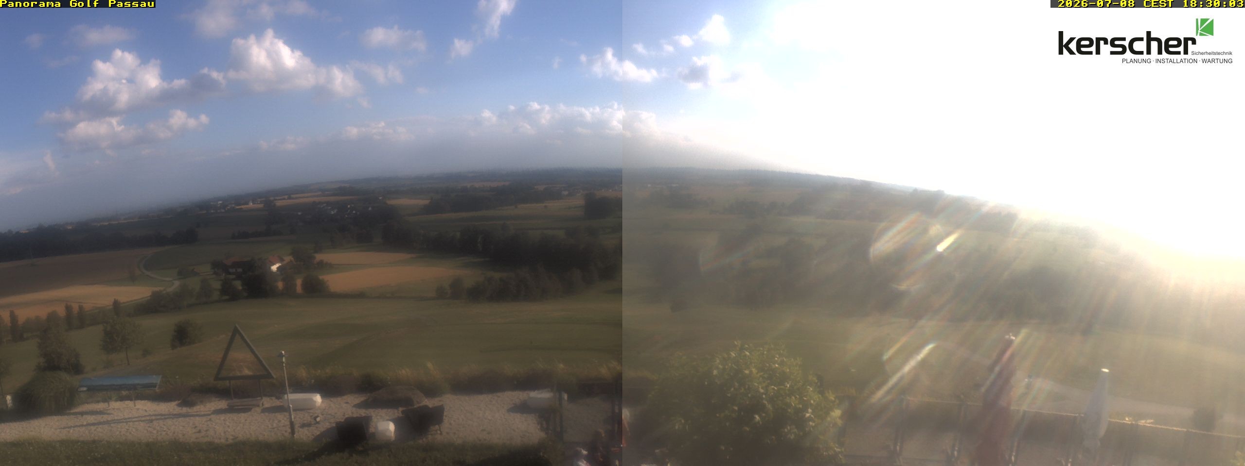 Archiv Foto Webcam Panorama Golf Passau in Fürstenzell