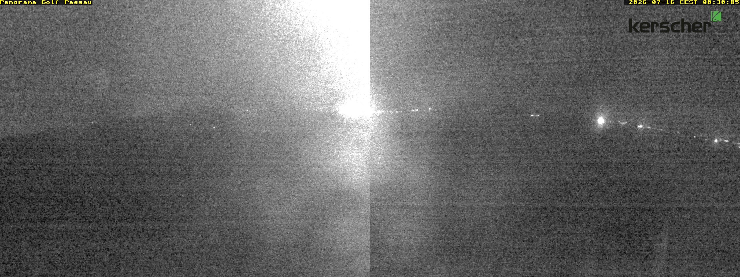 Archived image Webcam Panorama Golf Passau in Fürstenzell