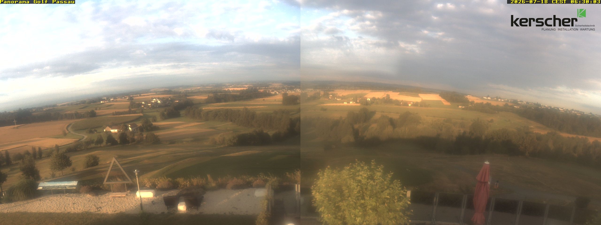 Archiv Foto Webcam Panorama Golf Passau in Fürstenzell
