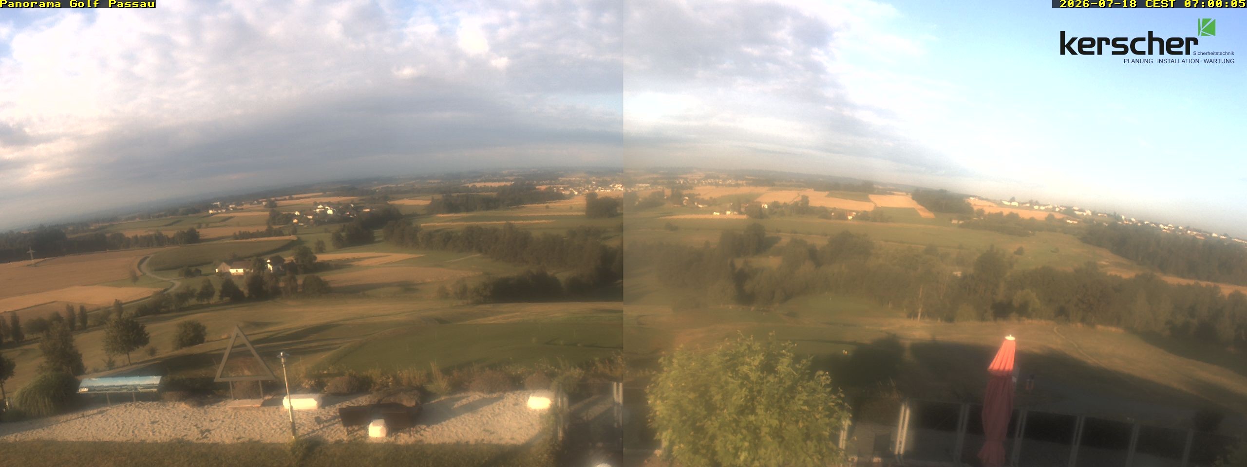 Archiv Foto Webcam Panorama Golf Passau in Fürstenzell