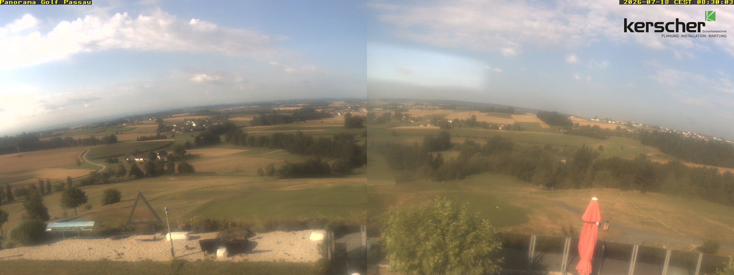 Archiv Foto Webcam Panorama Golf Passau in Fürstenzell