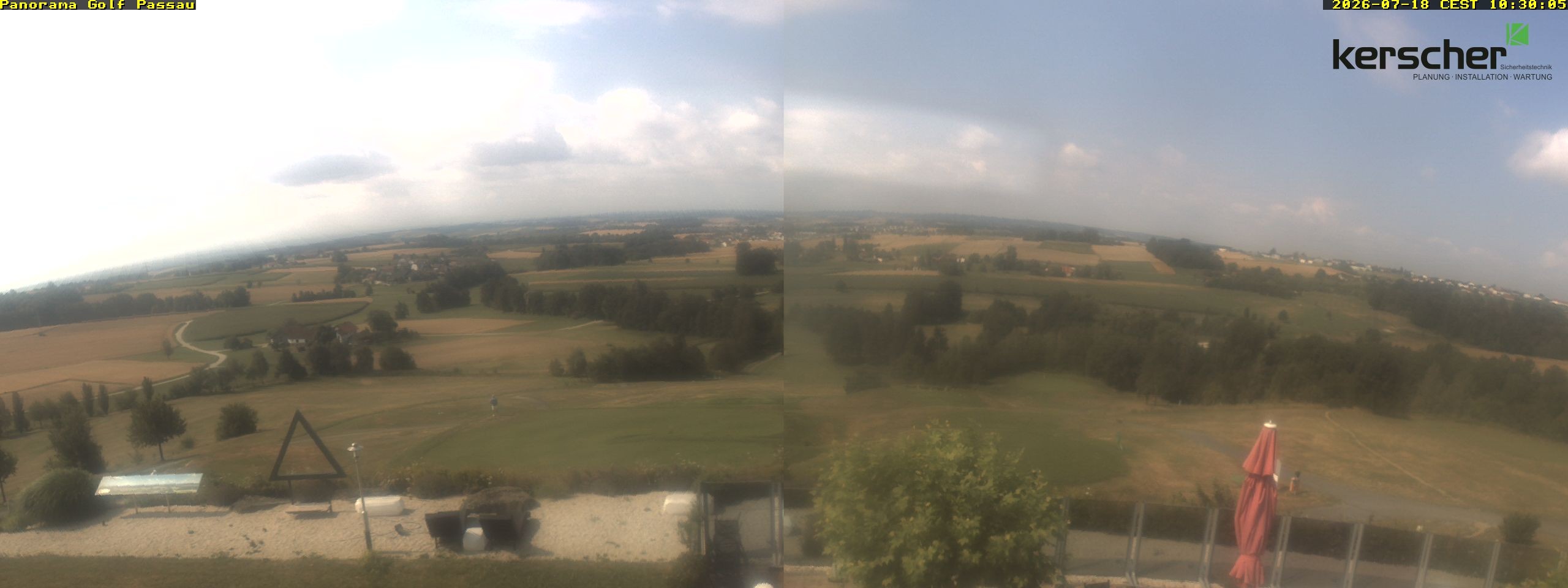 Archiv Foto Webcam Panorama Golf Passau in Fürstenzell