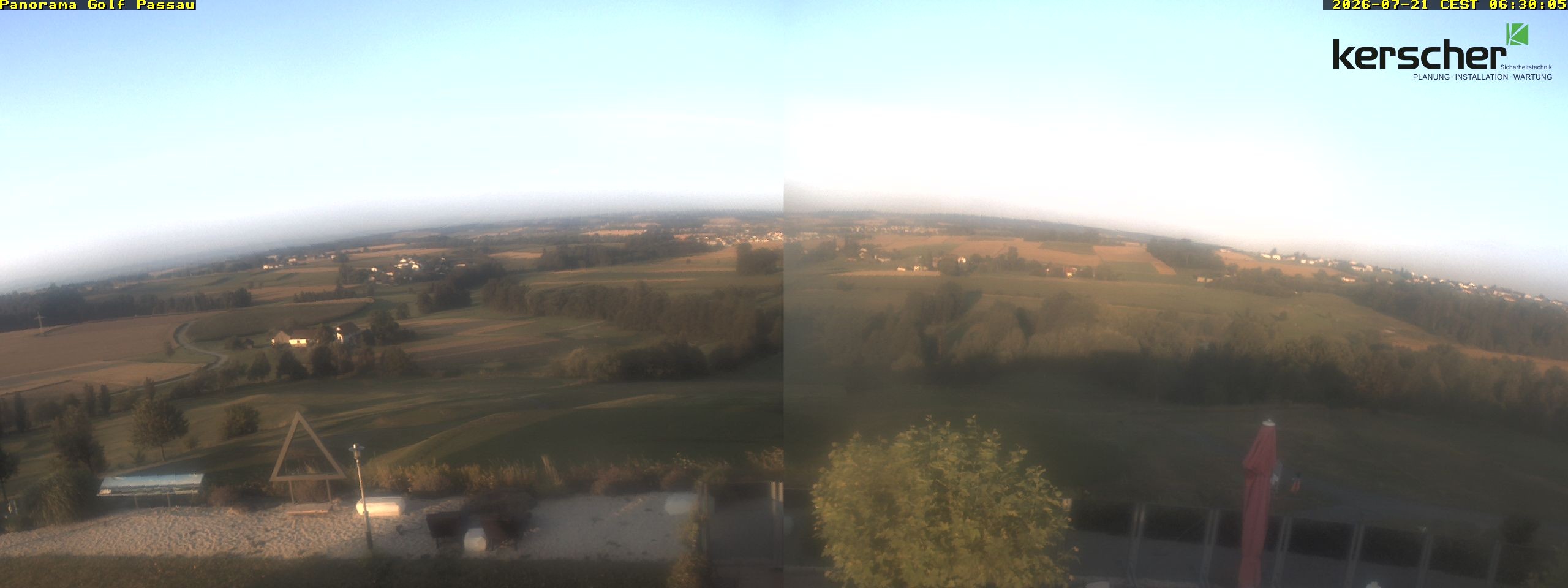 Archiv Foto Webcam Panorama Golf Passau in Fürstenzell