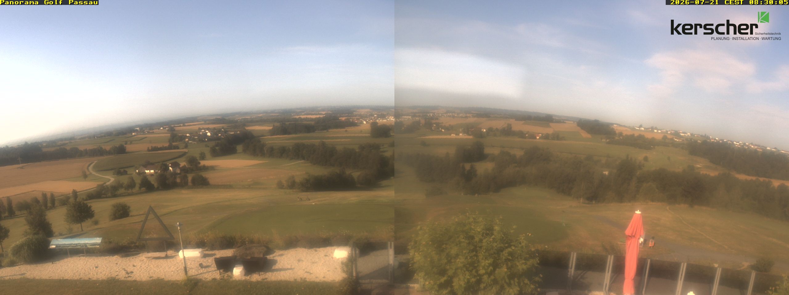 Archiv Foto Webcam Panorama Golf Passau in Fürstenzell