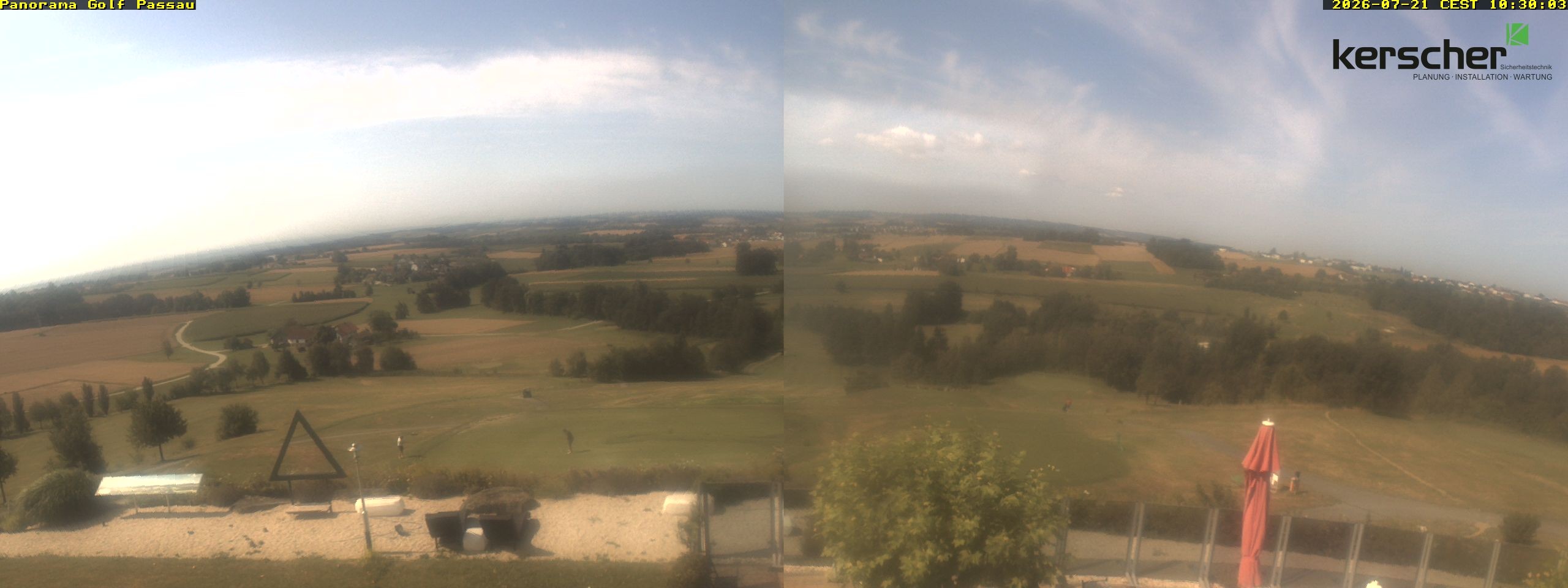 Archiv Foto Webcam Panorama Golf Passau in Fürstenzell