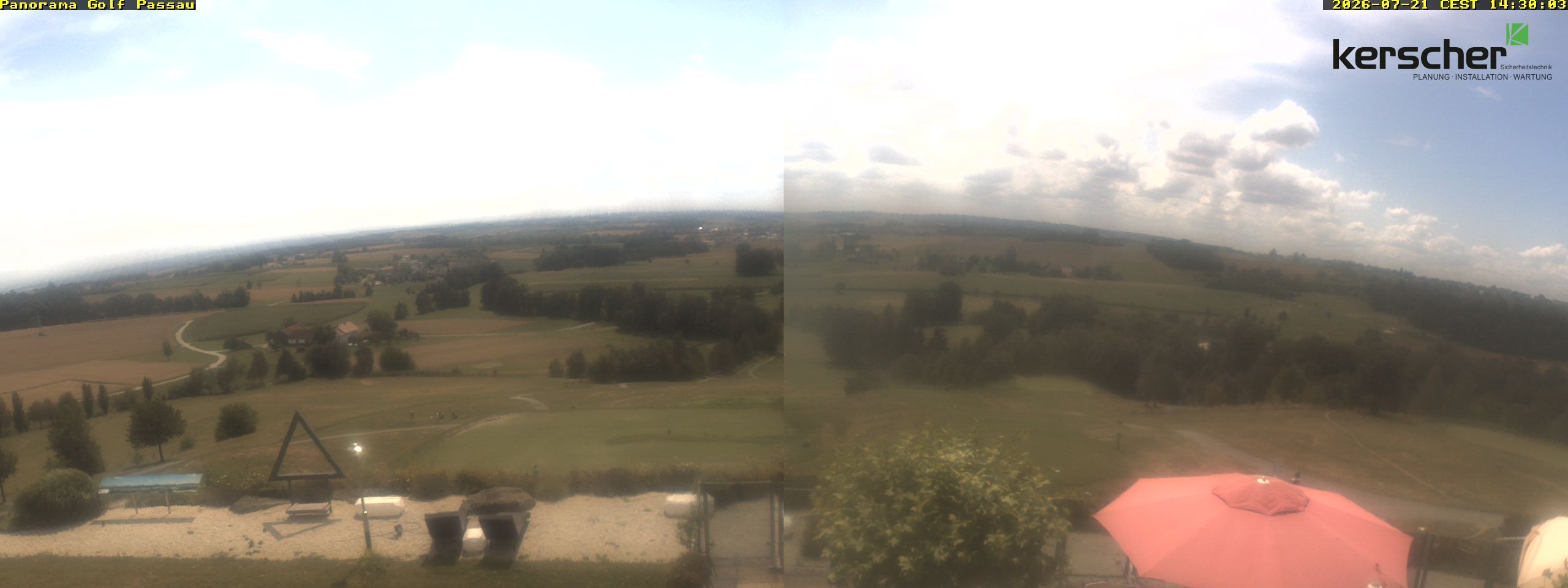 Archiv Foto Webcam Panorama Golf Passau in Fürstenzell