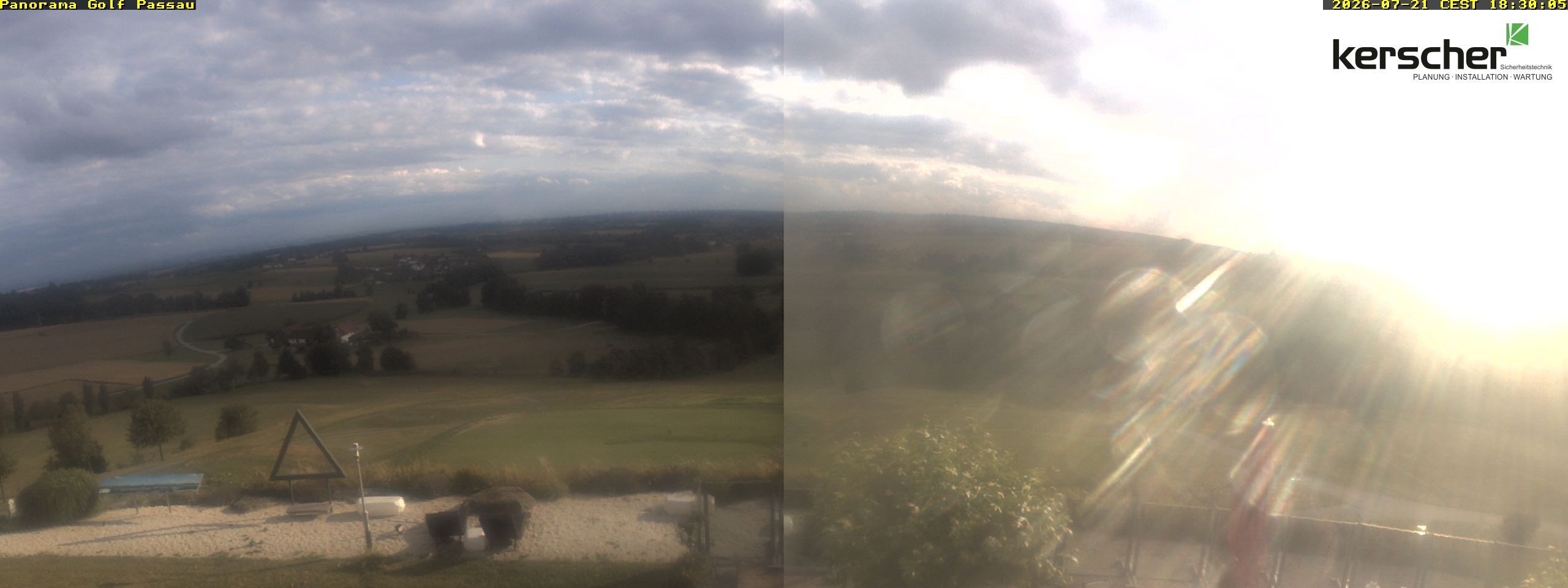 Archiv Foto Webcam Panorama Golf Passau in Fürstenzell