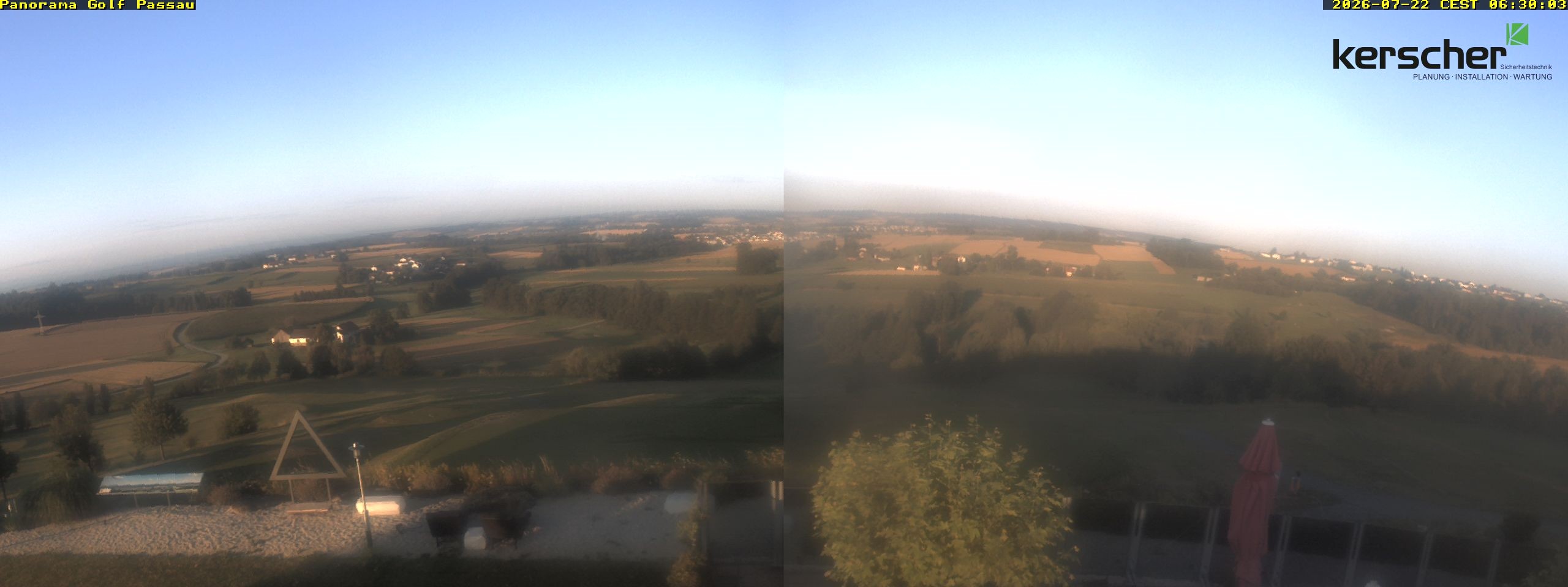 Archiv Foto Webcam Panorama Golf Passau in Fürstenzell