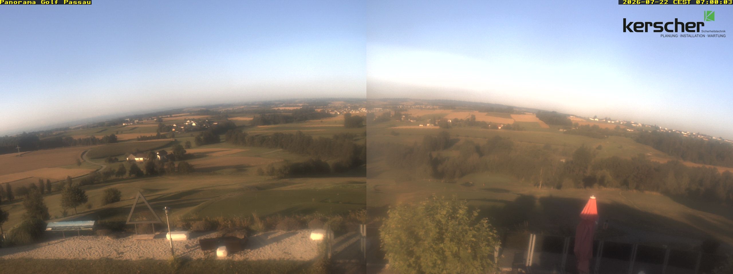 Archiv Foto Webcam Panorama Golf Passau in Fürstenzell