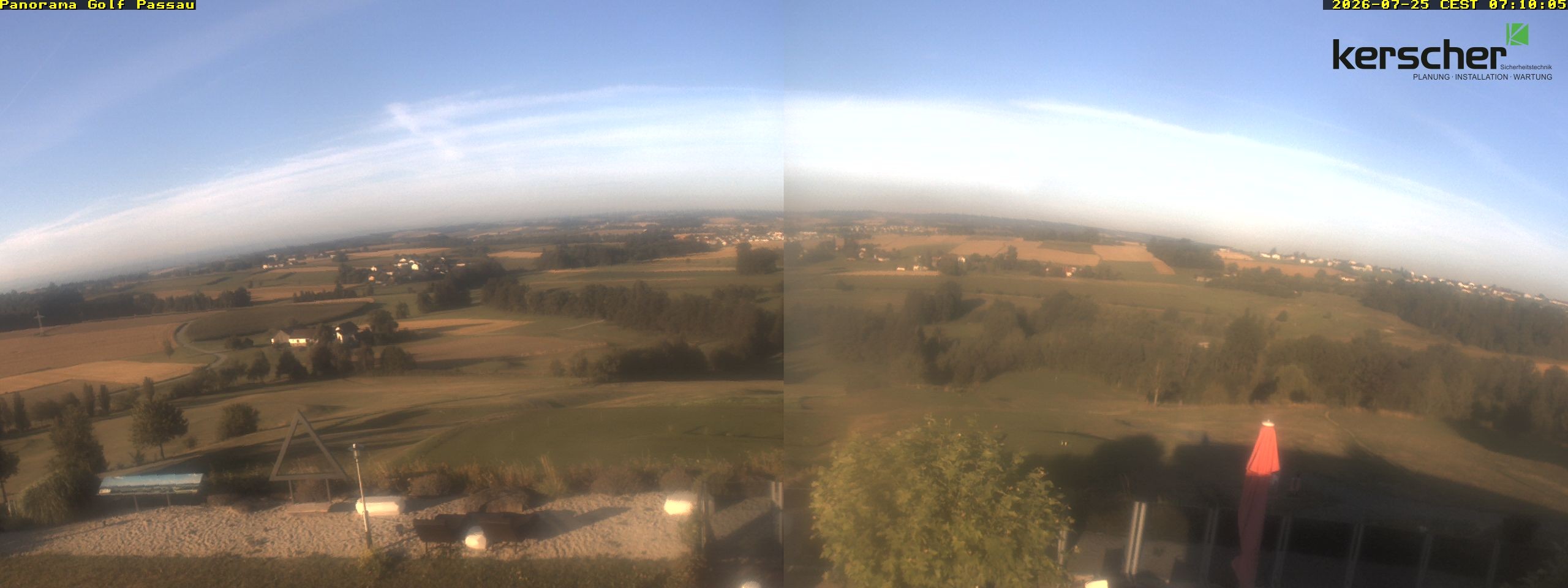 Archiv Foto Webcam Panorama Golf Passau in Fürstenzell