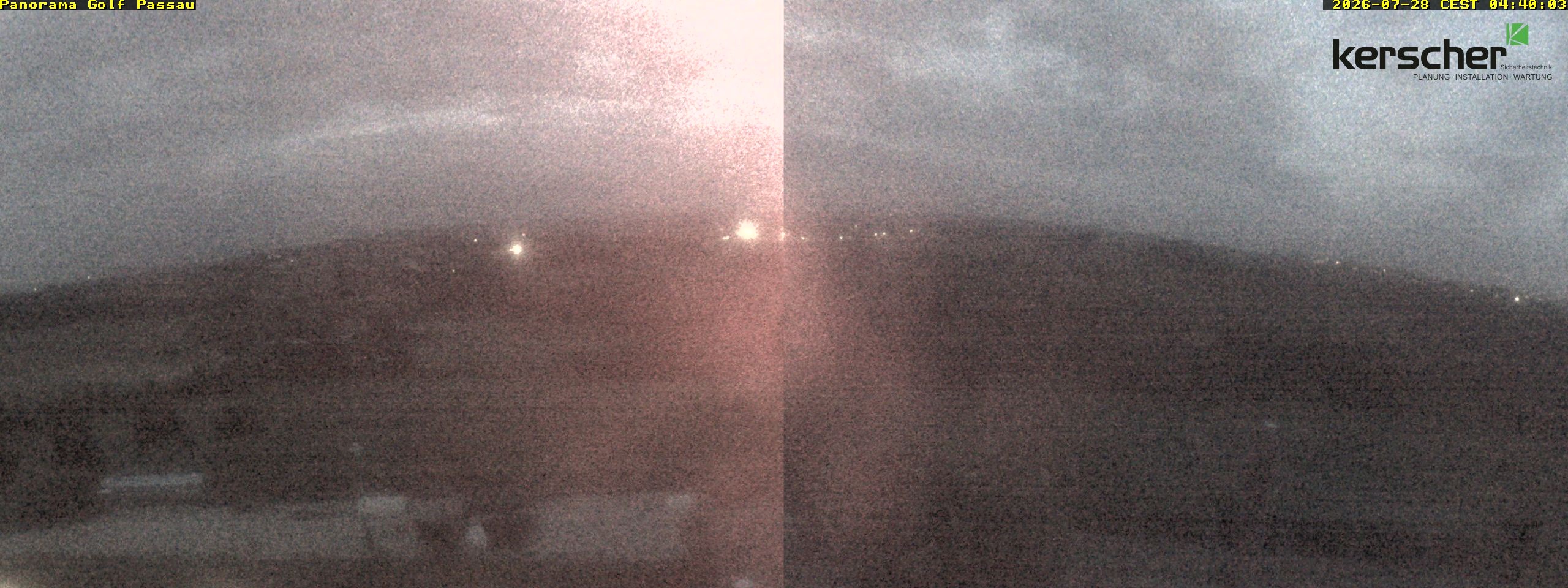 Archived image Webcam Panorama Golf Passau in Fürstenzell
