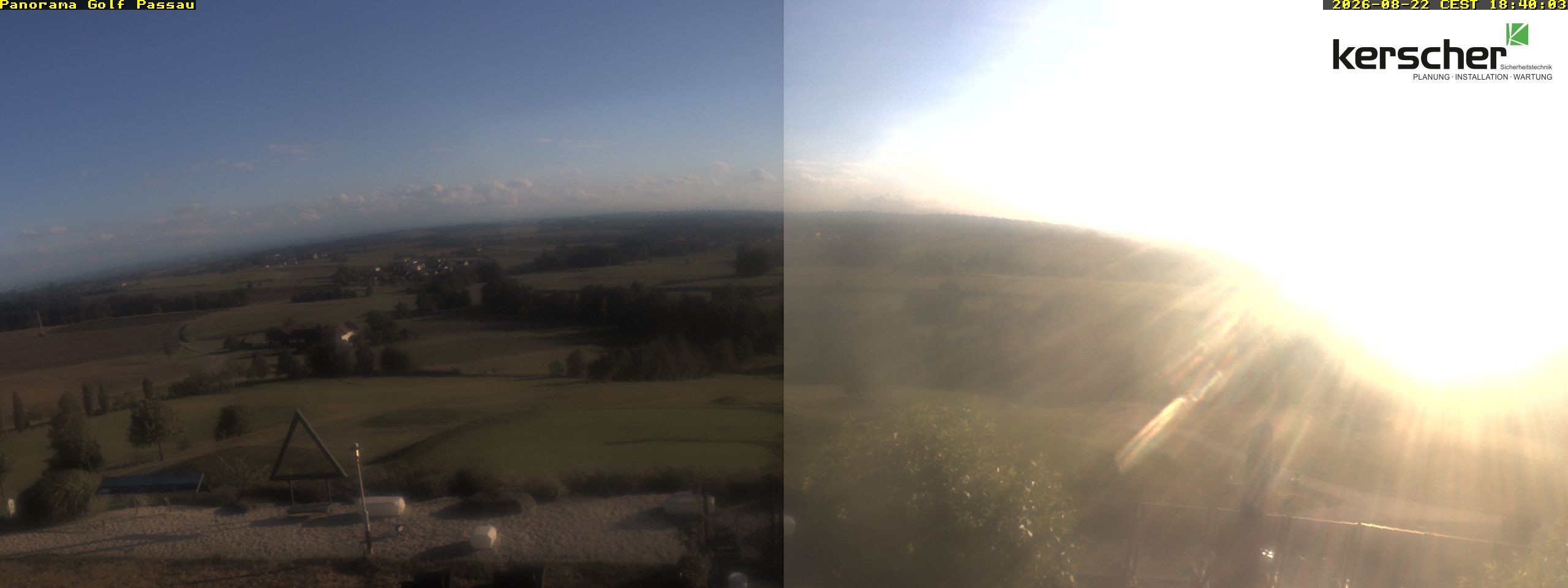 Archiv Foto Webcam Panorama Golf Passau in Fürstenzell