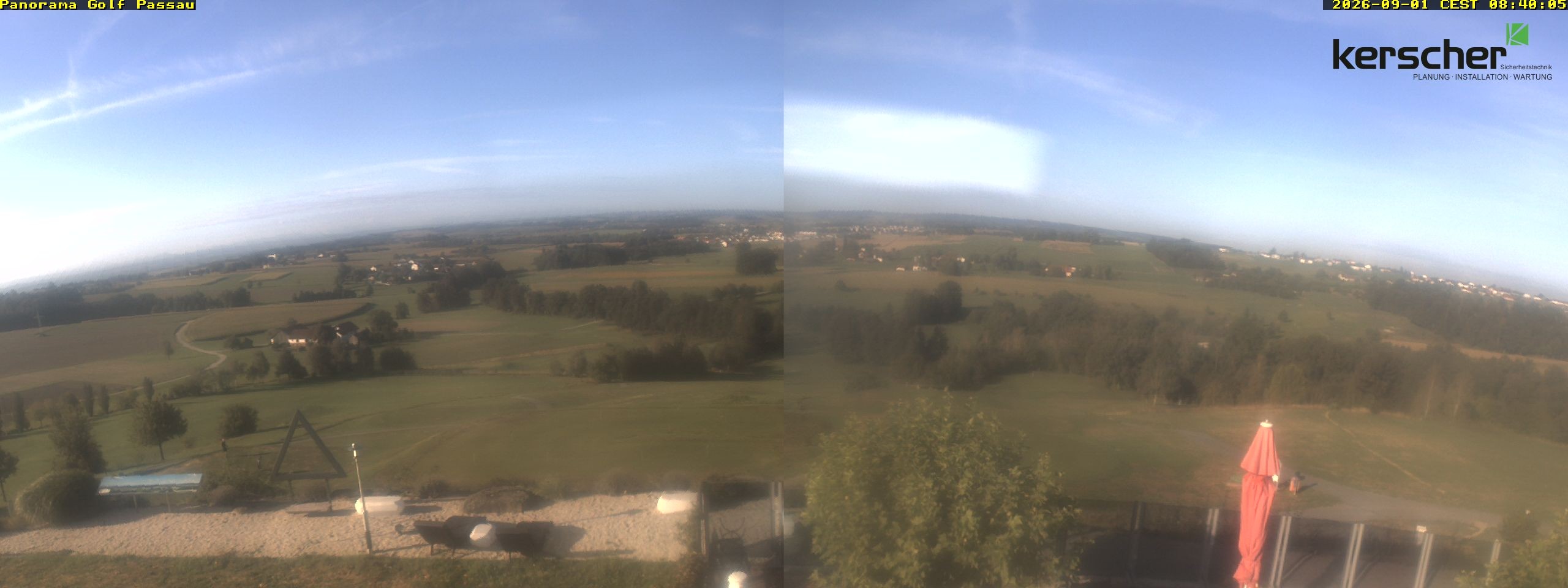 Archiv Foto Webcam Panorama Golf Passau in Fürstenzell