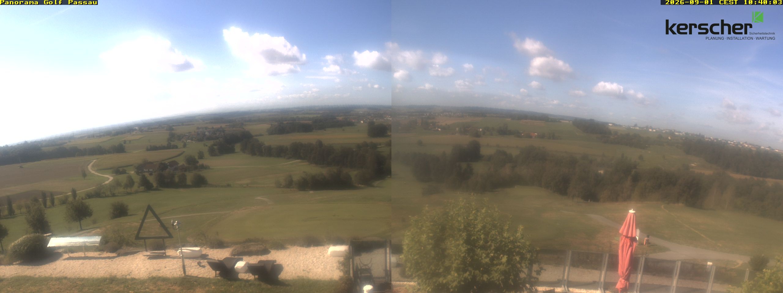 Archiv Foto Webcam Panorama Golf Passau in Fürstenzell