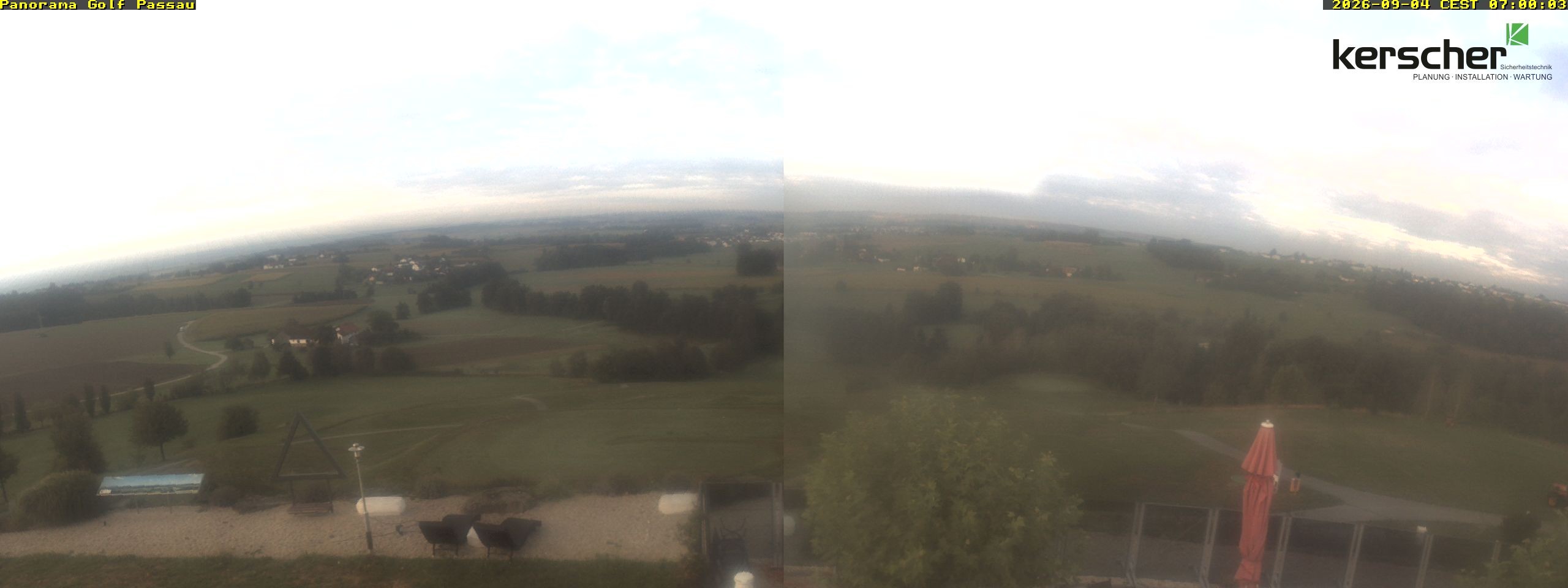 Archiv Foto Webcam Panorama Golf Passau in Fürstenzell