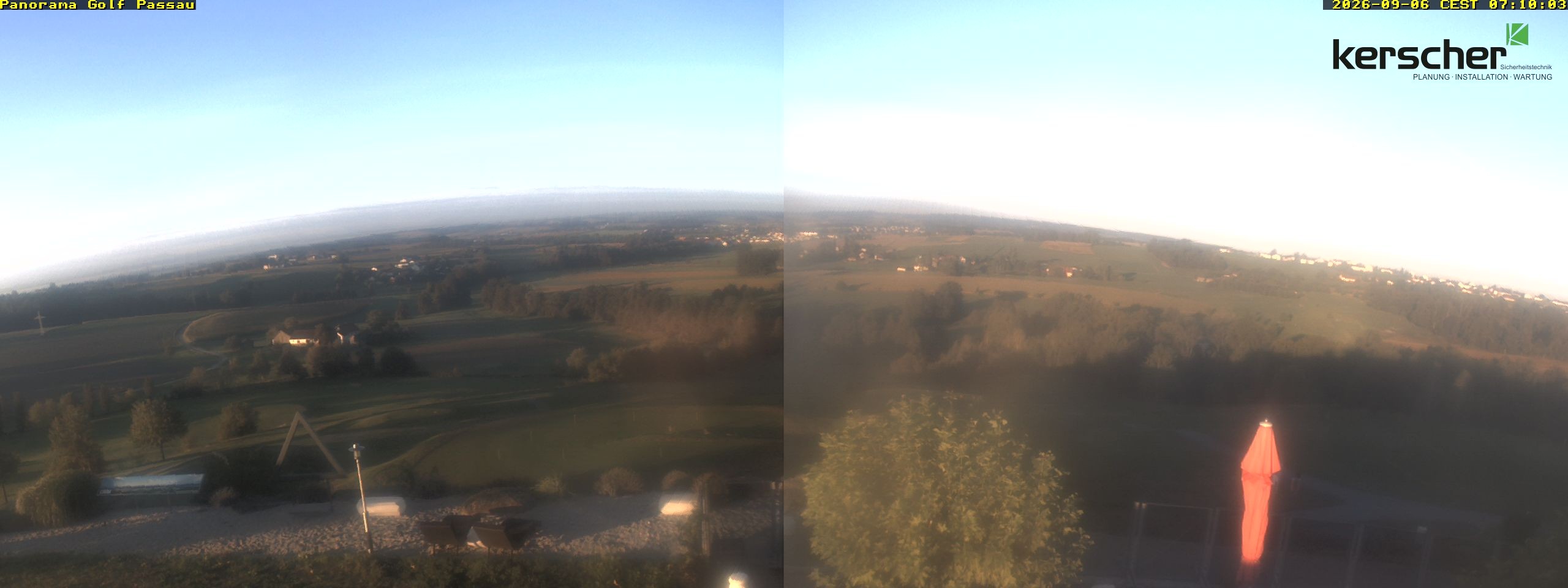 Archiv Foto Webcam Panorama Golf Passau in Fürstenzell