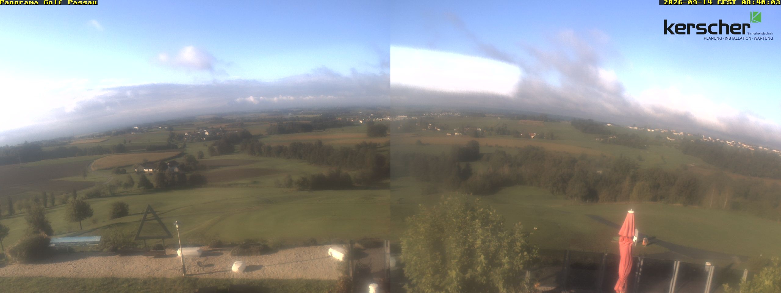 Archiv Foto Webcam Panorama Golf Passau in Fürstenzell